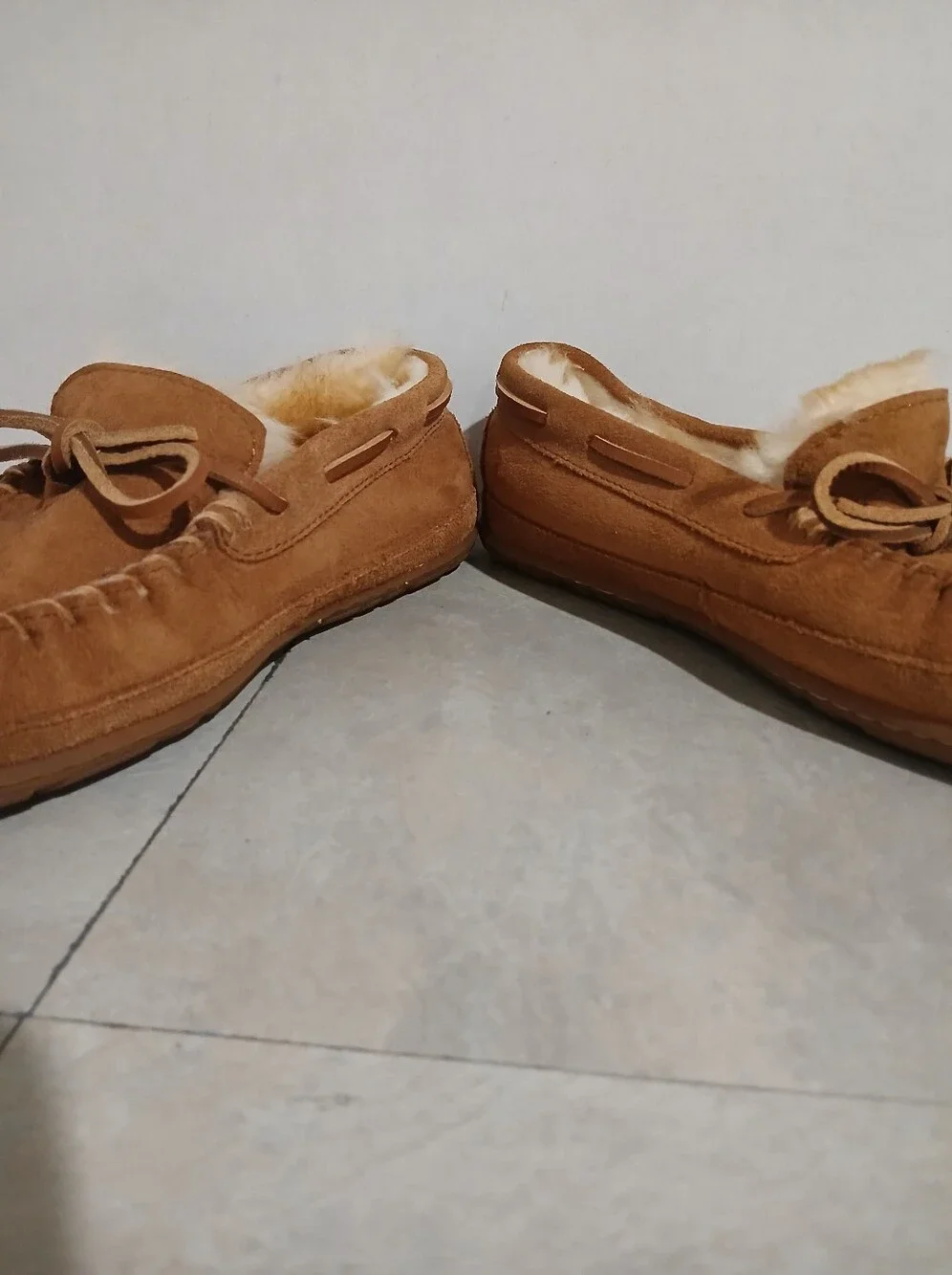 L.L.Bean Men's Wicked Good Moccasins Slippers Size: 7 Medium